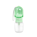 Bouteille d'eau portable pour chien en balade – 2 en 1 avec gamelle