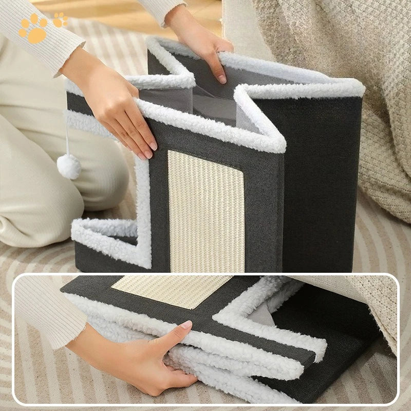 Nid et panier douillet pour chat et chien – Coussin moelleux