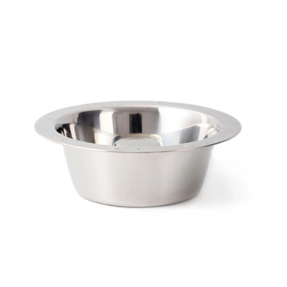 Gamelle anti-glouton en inox pour chat et chien – Tailles S/M/L/XXL