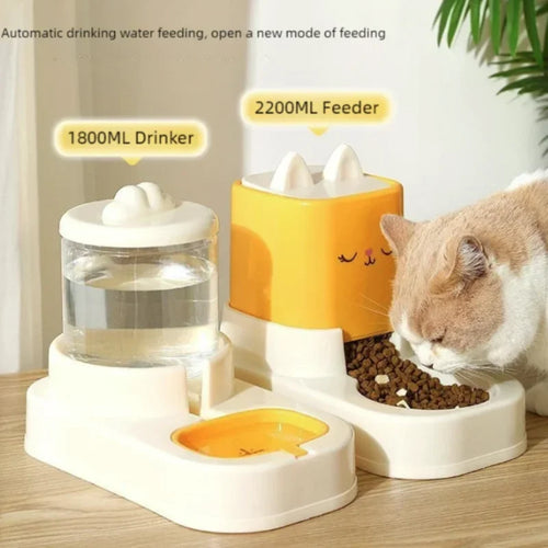 Distributeur automatique de croquettes pour chat et chien – Grande capacité 1,5L